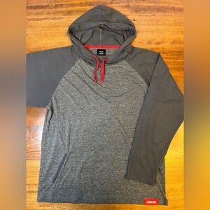 Jason Wu Hoodie Mens Size L For EVAAIR Grey Lightweight Jersey